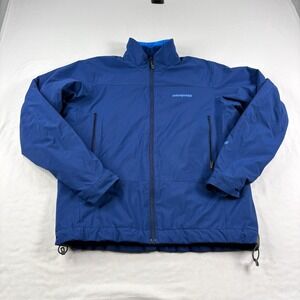 Patagonia Jacket Mens Medium Blue Solar Wind Primaloft Windstopper Full Zip